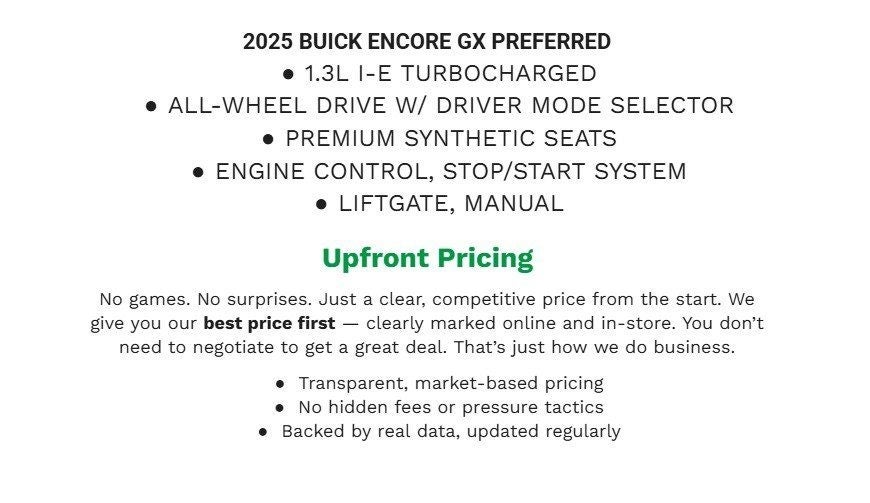 2025 Buick Encore GX Preferred