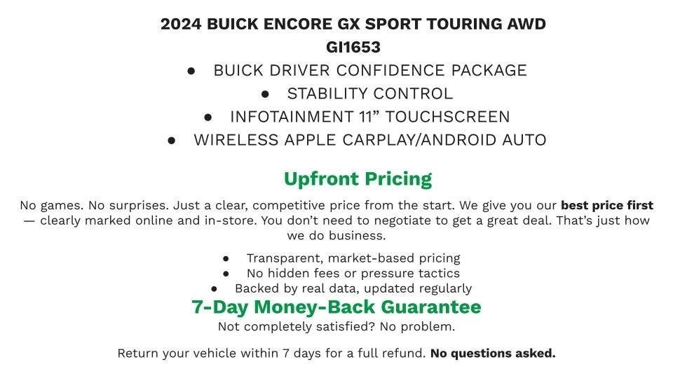 2024 Buick Encore GX Sport Touring