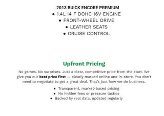 2013 Buick Encore FWD 4dr Premium
