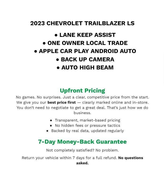 2023 Chevrolet TrailBlazer LS