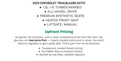 2025 Chevrolet TrailBlazer ACTIV