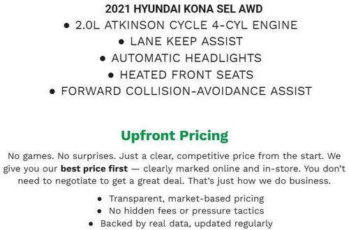 2021 Hyundai KONA SEL