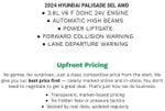 2024 Hyundai Palisade SEL 7P AWD