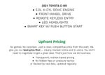 2021 Toyota C-HR XLE FWD
