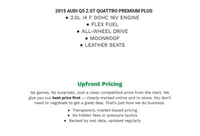 2015 Audi Q5 quattro 4dr 2.0T Premium Plus