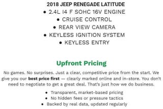 2018 Jeep Renegade Latitude 4x4