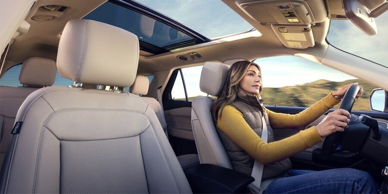 2024 Ford Explorer front interior