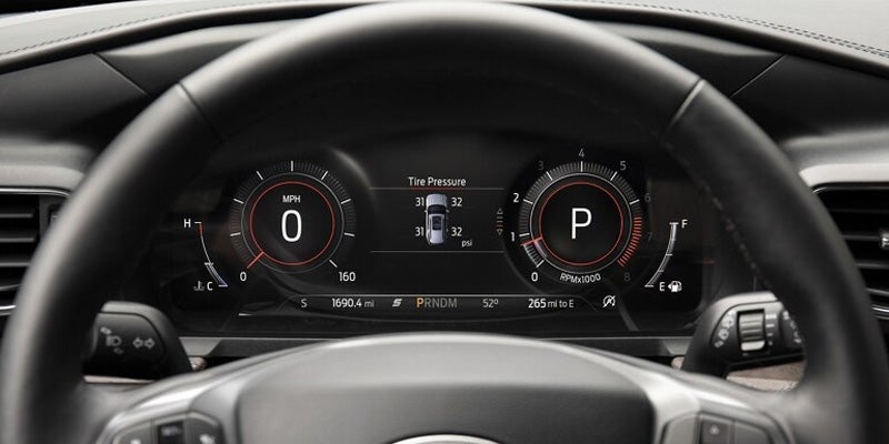 2024 Ford Explorer dashboard