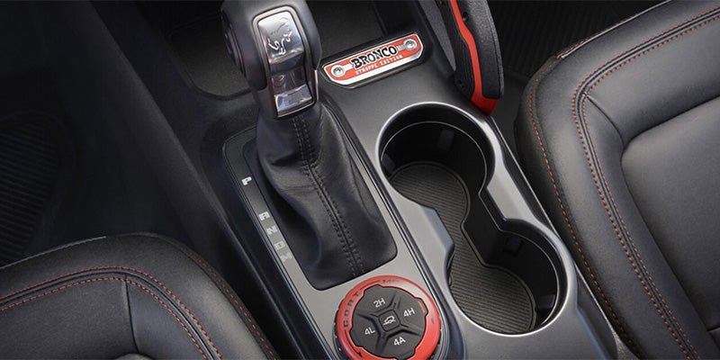 2025 Ford Bronco gear shifter