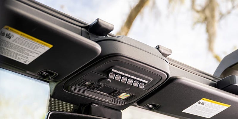 2025 Ford Bronco console