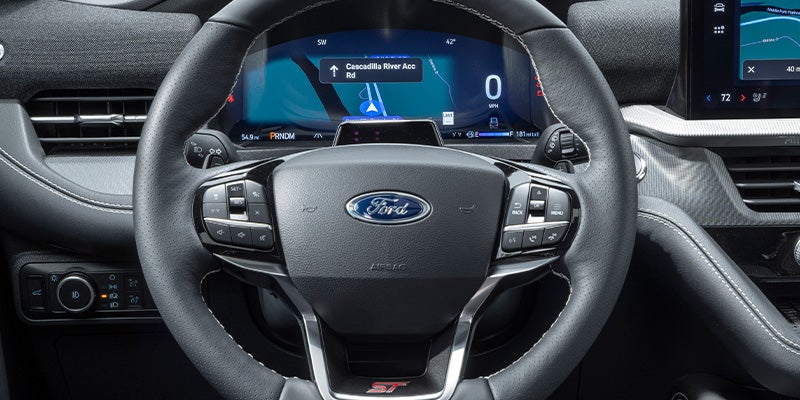 2025 Ford Explorer steering wheel
