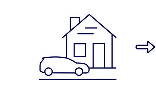 We'll pick it up icon