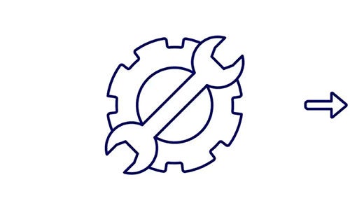 We'll service it icon