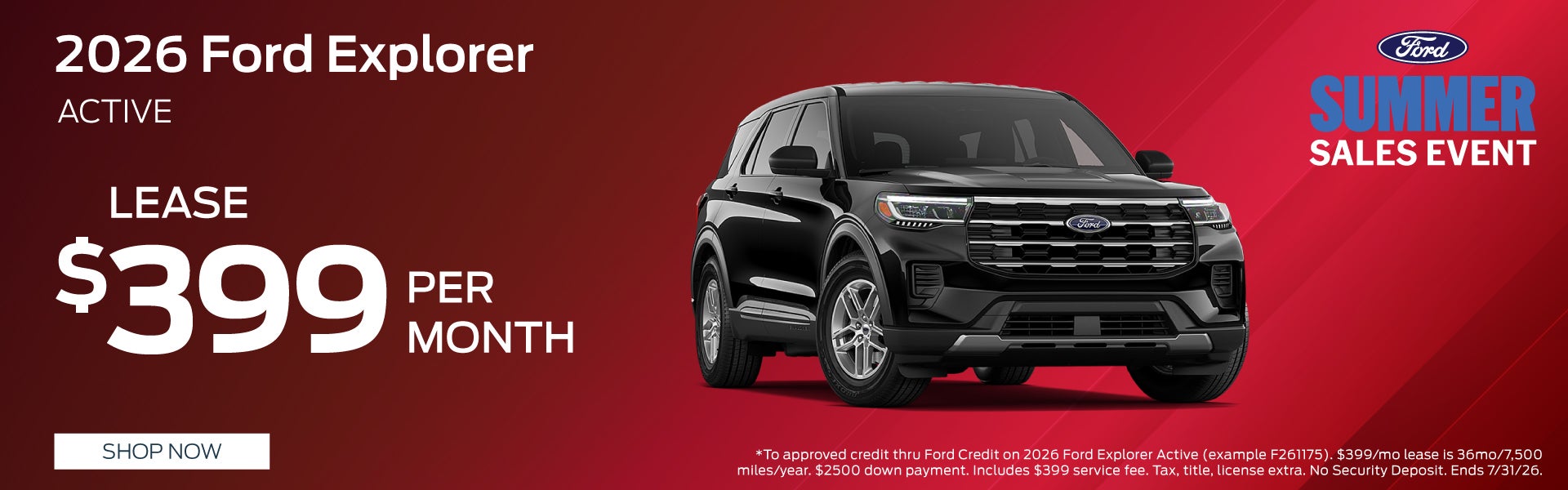 2026 Ford Explorer