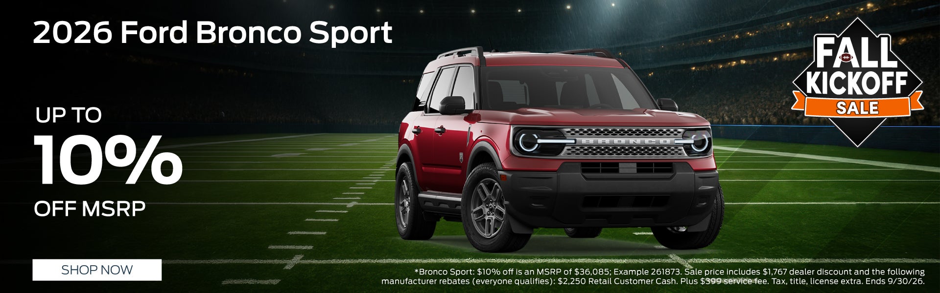 2026 Ford Bronco Sport